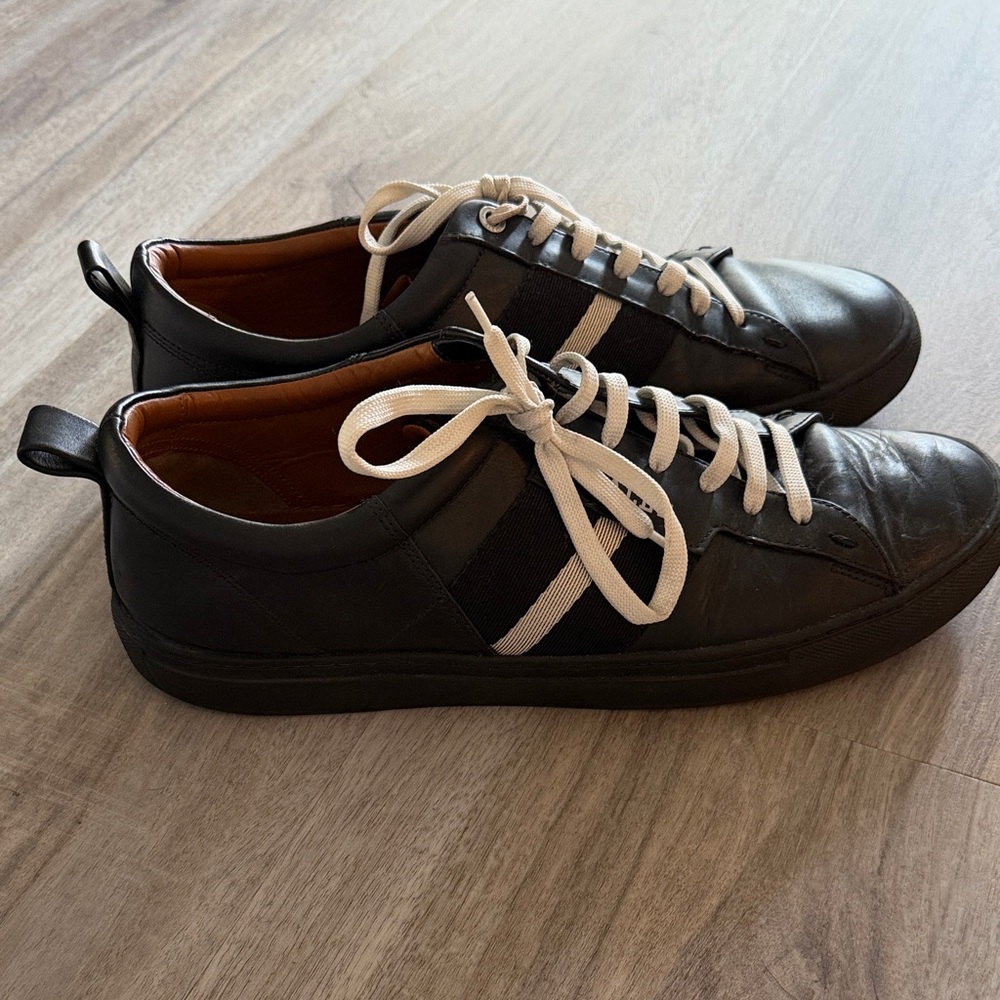 Bally helvio lace up sneakers size 12